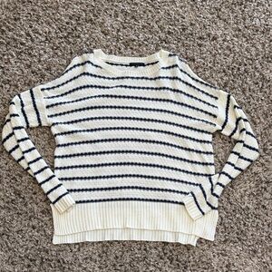 Staccato Nautical Striped Crew Neck Sweater